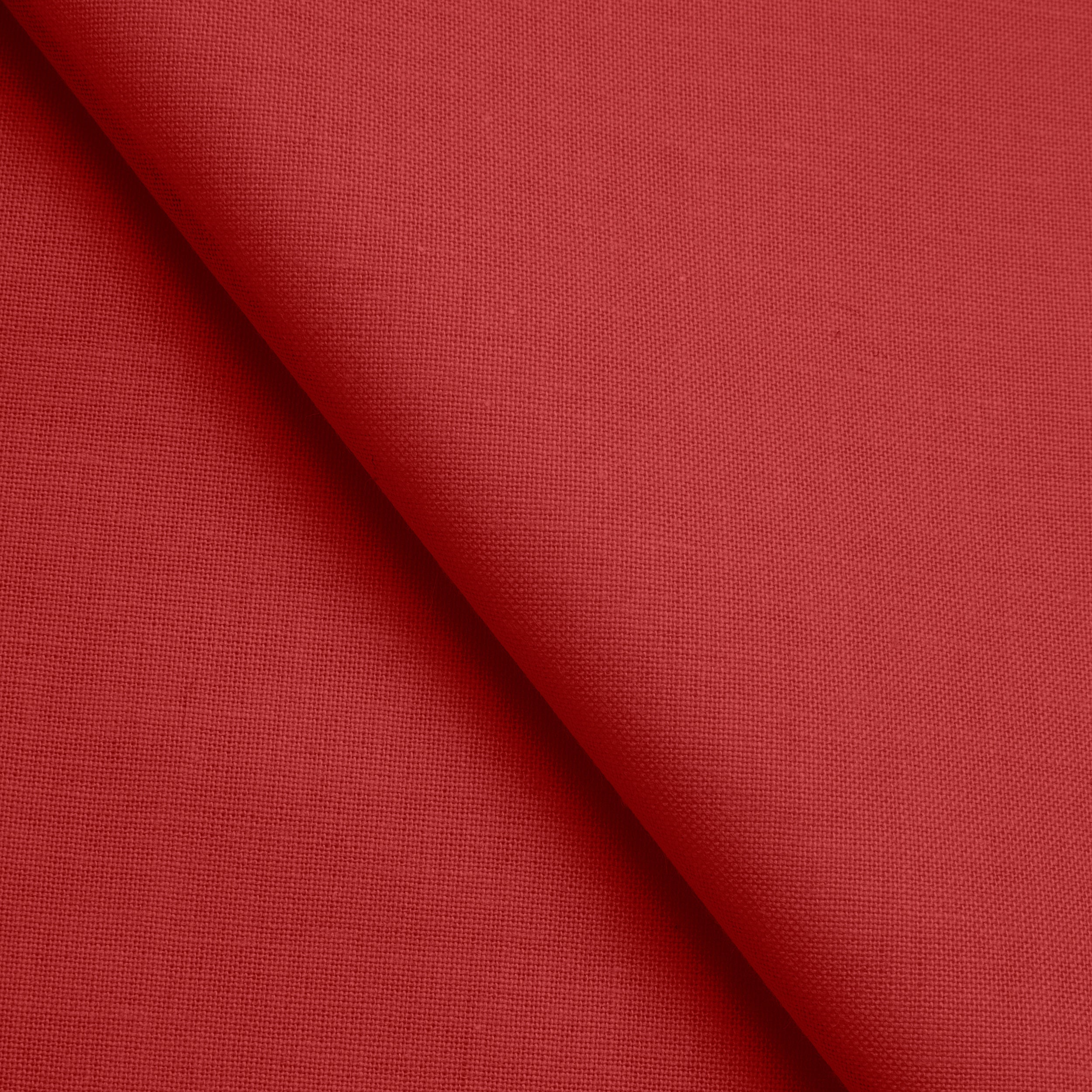 COTTON POPLIN FABRIC - RED - 160 GSM