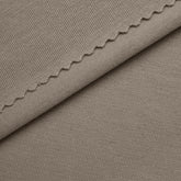 BAMBOO 1X1 RIB KNIT FABRIC WITH ELASTANE - BEIGE - 250 GSM
