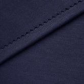 BAMBOO 1X1 RIB KNIT FABRIC WITH ELASTANE - NAVY BLUE - 250 GSM