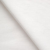 POLYESTER SINGLE JERSEY FABRIC WITH ELASTANE - WHITE - 160 GSM