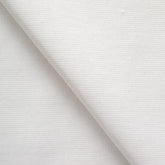POLYESTER INTERLOCK KNIT FABRIC WITH ELASTANE - WHITE - 200 GSM