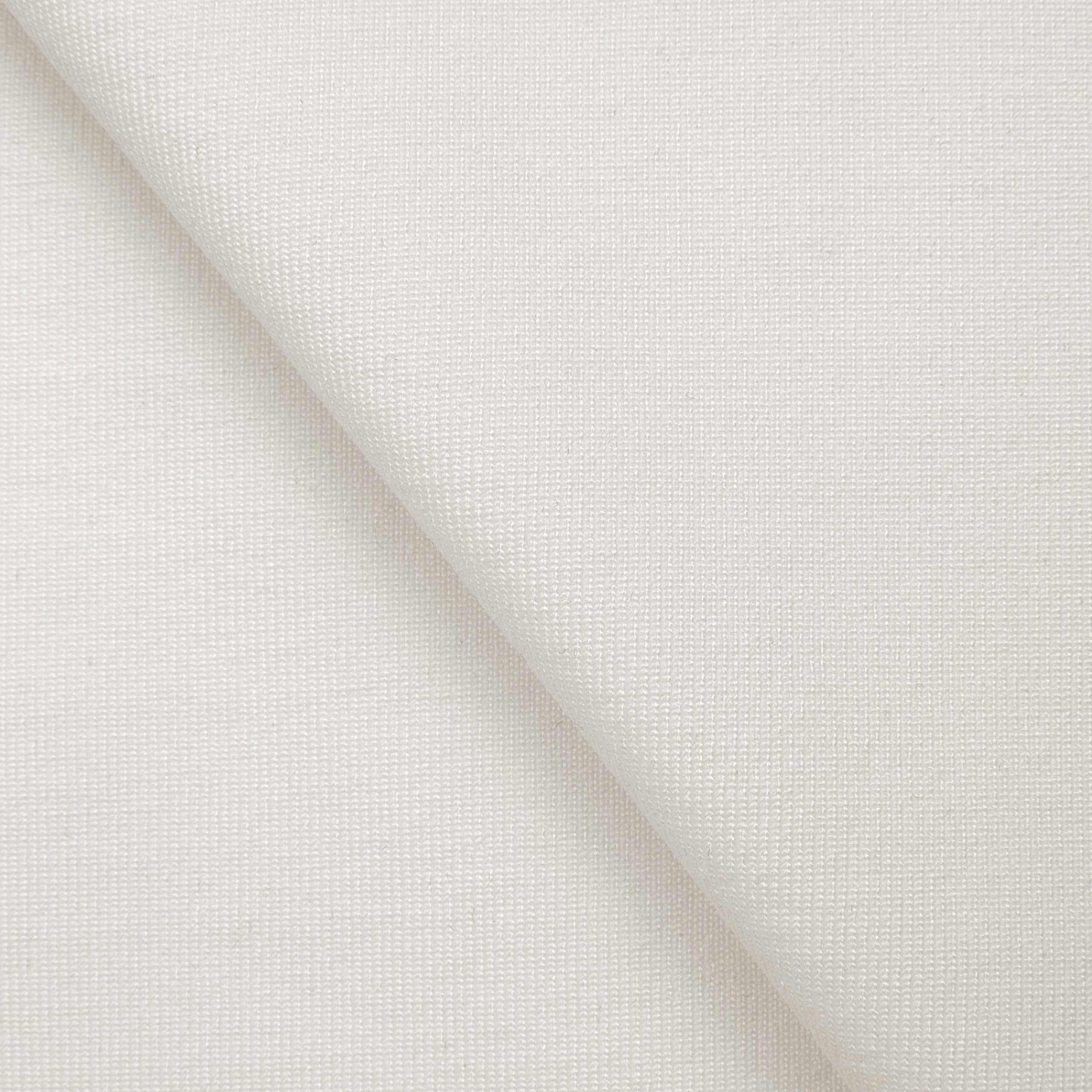 POLYESTER SINGLE JERSEY FABRIC WITH ELASTANE - WHITE - 250 GSM