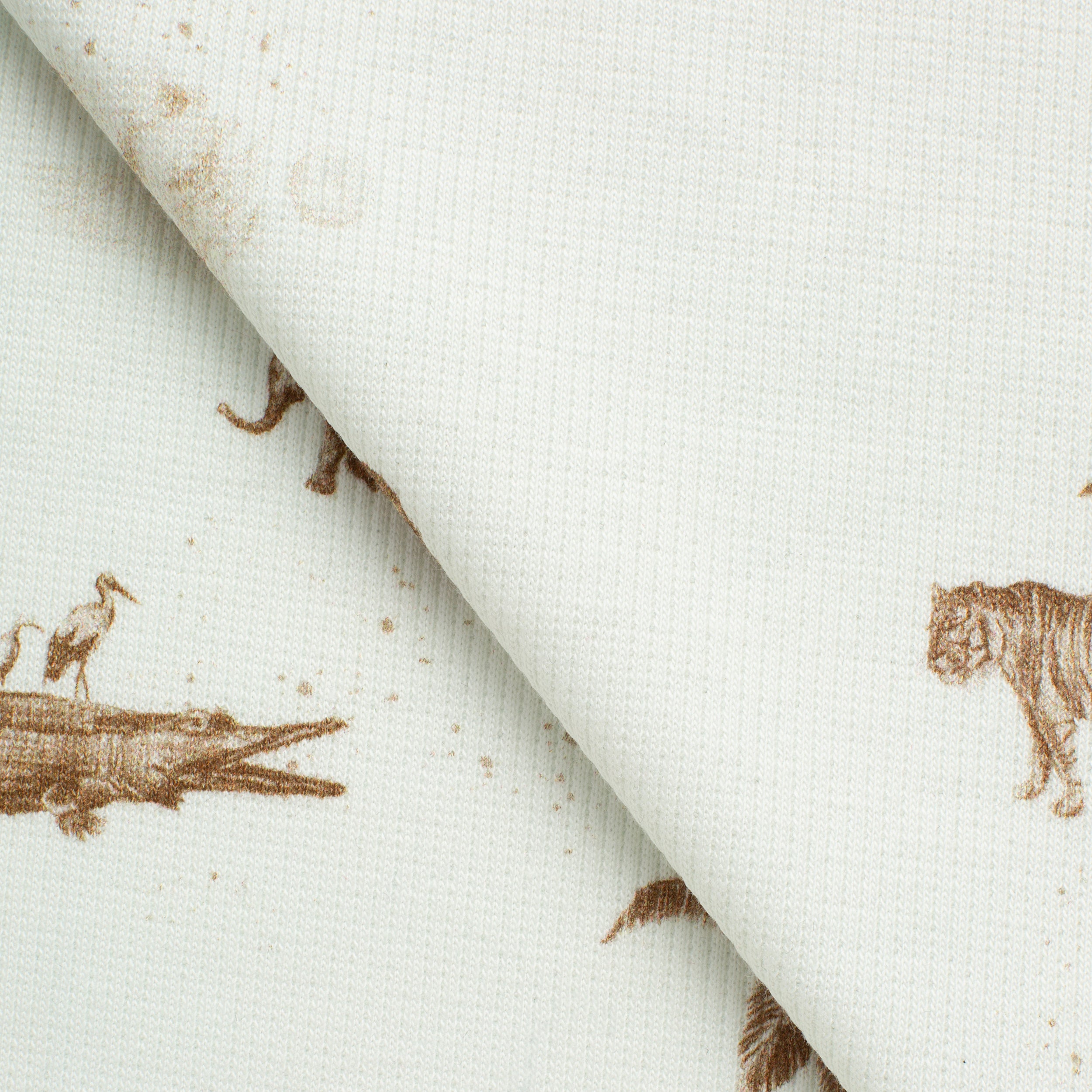 COTTON 2X1 RIB KNIT FABRIC WITH ELASTANE - 235 GSM