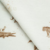COTTON 2X1 RIB KNIT FABRIC WITH ELASTANE - 235 GSM