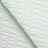4.2 OZ COTTON POPLIN - WAFFLE WEAVE - CELADON
