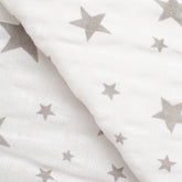 PRINTED COTTON POPLIN FABRIC - STARS PRINT - 160 GSM