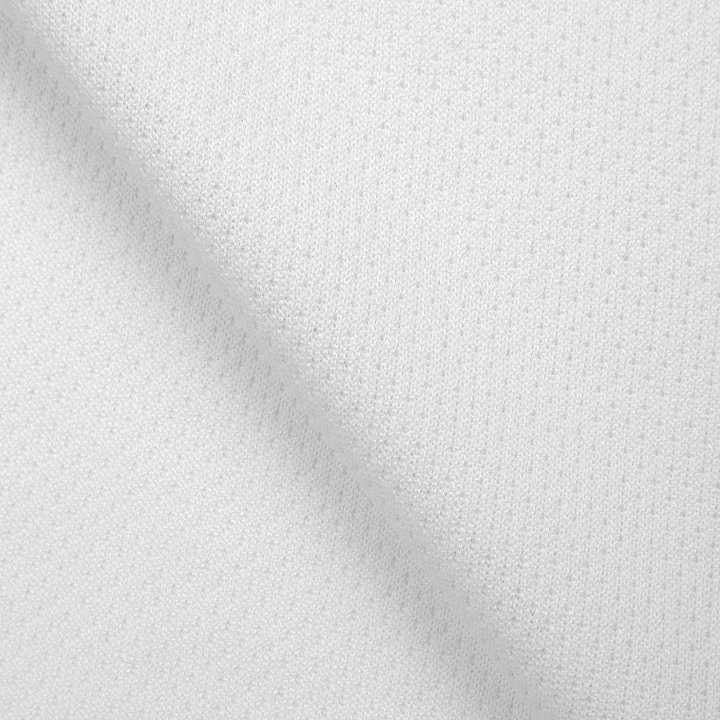 POLYESTER JACQUARD FABRIC - WHITE - 125 GSM
