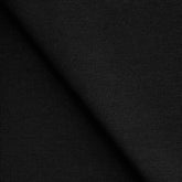 COTTON SINGLE JERSEY FABRIC WITH ELASTANE - BLACK - 170 GSM