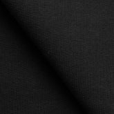 EXTRA HEAVY COTTON FRENCH TERRY FABRIC - BLACK - 580 GSM