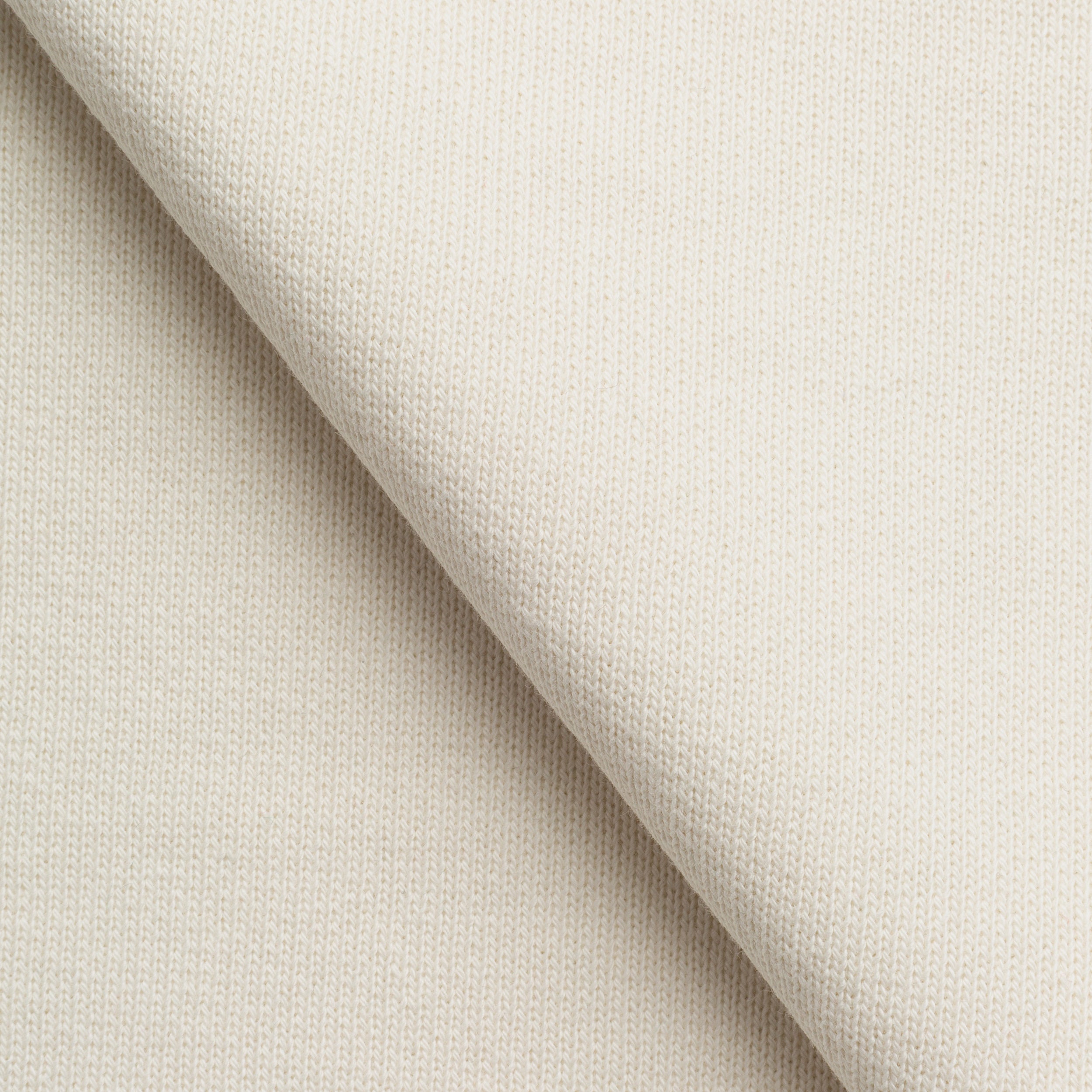 EXTRA HEAVY COTTON FRENCH TERRY FABRIC - WHITE - 580 GSM