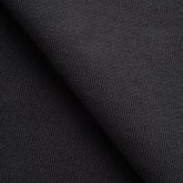 HEAVY COTTON DIAGONAL FRENCH TERRY FABRIC - BLACK - 430 GSM