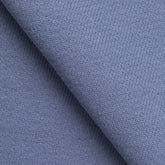 HEAVY COTTON DIAGONAL FRENCH TERRY FABRIC - BLUE - 450 GSM