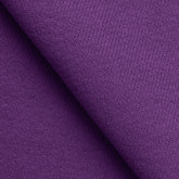 HEAVY COTTON DIAGONAL FRENCH TERRY FABRIC - PURPLE - 450 GSM