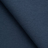 COTTON RIB KNIT FABRIC WITH ELASTANE - NAVY BLUE - 360 GSM