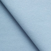 COTTON RIB KNIT FABRIC WITH ELASTANE - BLUE - 460 GSM
