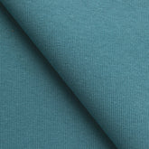 COTTON RIB KNIT FABRIC WITH ELASTANE - TURQUOISE - 460 GSM