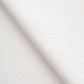 COTTON RIB KNIT FABRIC WITH ELASTANE - WHITE - 296 GSM