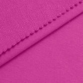 COTTON FRENCH TERRY FABRIC WITH ELASTANE - AMARANTH PINK - 280 GSM