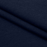 COTTON FRENCH TERRY FABRIC WITH ELASTANE - NAVY BLUE - 280 GSM
