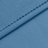 COTTON FRENCH TERRY FABRIC WITH ELASTANE - OCEAN BLUE - 280 GSM