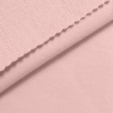 COTTON FRENCH TERRY FABRIC WITH ELASTANE - POWDER PINK - 280 GSM