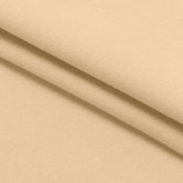 COTTON FRENCH TERRY FABRIC WITH ELASTANE - BEIGE - 320 GSM