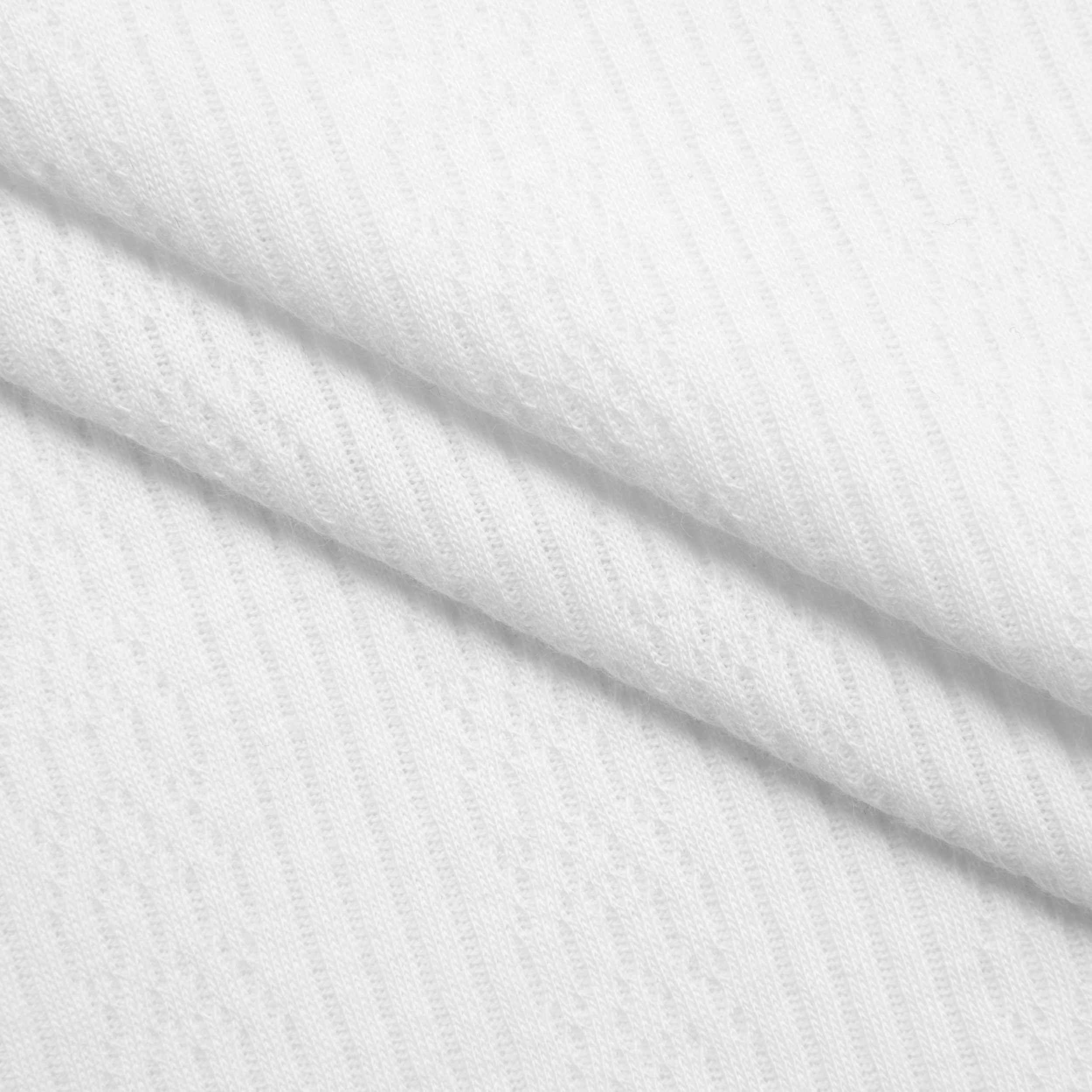 COTTON POINTELLE KNIT FABRIC - CABLE KNIT ECRU PATTERN - 170 GSM