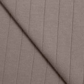 COTTON RIB KNIT FABRIC WITH ELASTANE - ALPACA - 190 GSM