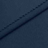 COTTON RIB KNIT FABRIC WITH ELASTANE - DENIM BLUE - 220 GSM