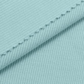 COTTON RIB KNIT FABRIC WITH ELASTANE - LAGOON TURQUOISE - 280 GSM