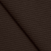 COTTON WAFFLE KNIT FABRIC - CHOCOLATE - 200 GSM