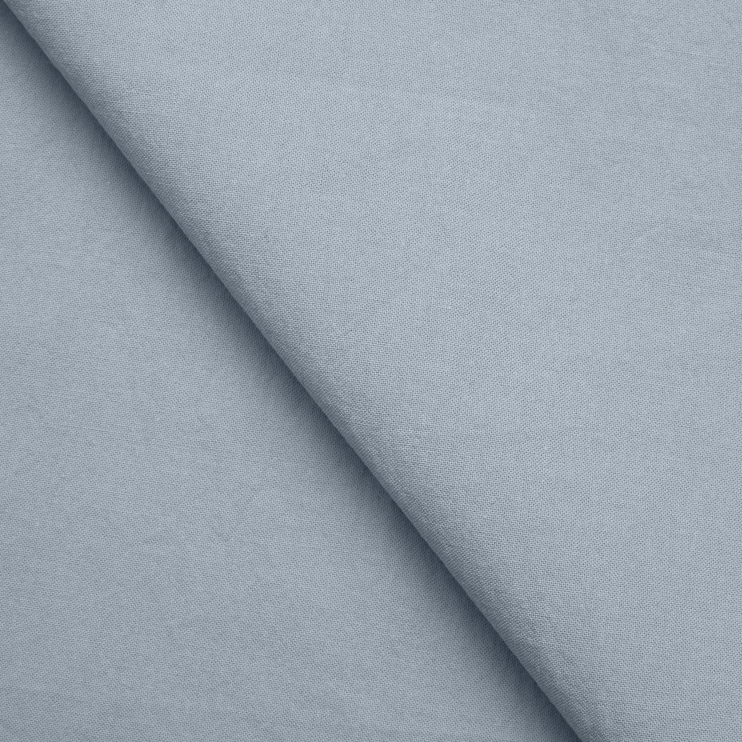 RUFFLED FABRIC - MISTY BLUE - 95 GSM
