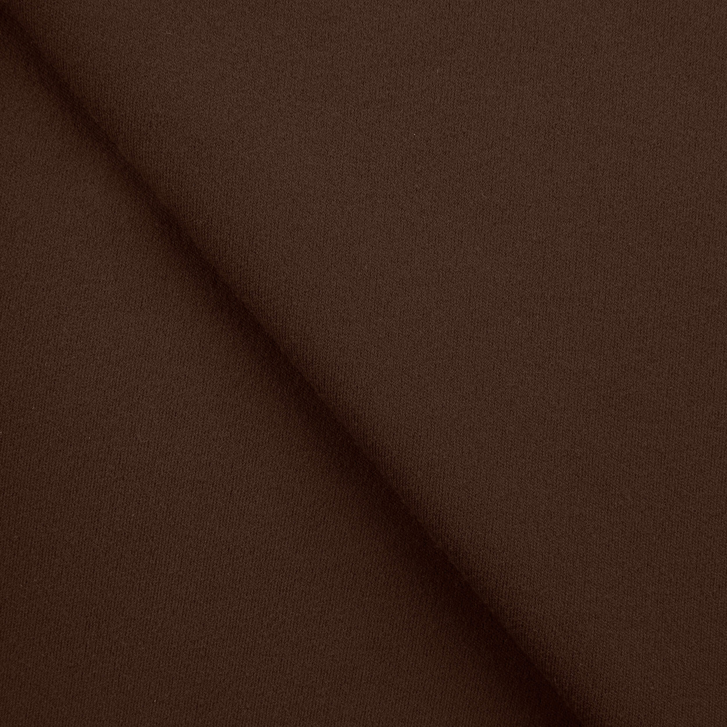 STRETCH POLYAMIDE KNIT FABRIC WITH ELASTANE - DARK CHOCOLATE BROWN - 210 GSM