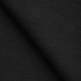 COTTON FRENCH TERRY FABRIC - BLACK - 350 GSM