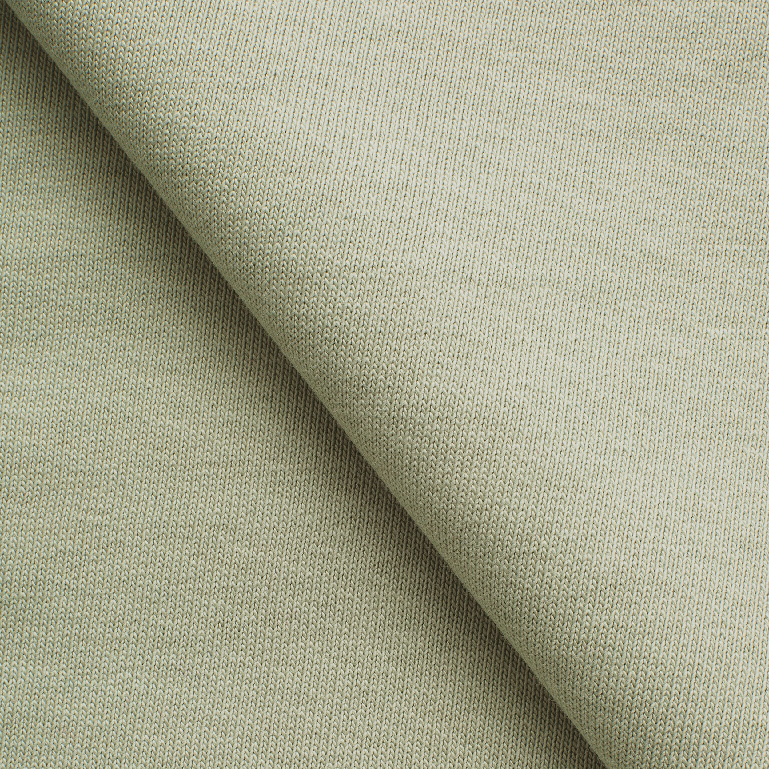 COTTON FRENCH TERRY FABRIC - SEA GREEN - 340 GSM