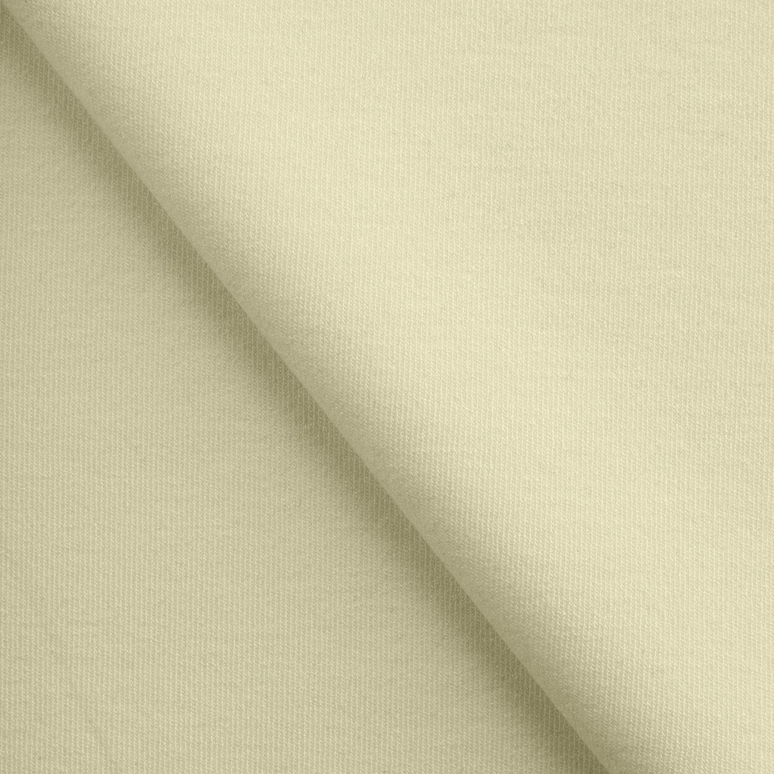 MODAL INTERLOCK KNIT FABRIC WITH ELASTANE - PAPYRUS ECRU - 350 GSM