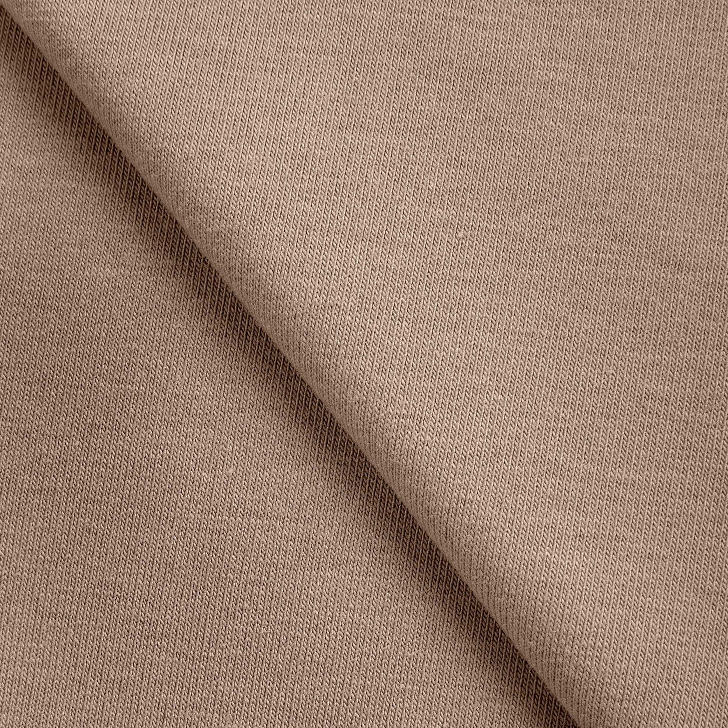 MODAL SINGLE JERSEY FABRIC WITH ELASTANE - BEIGE - 160 GSM