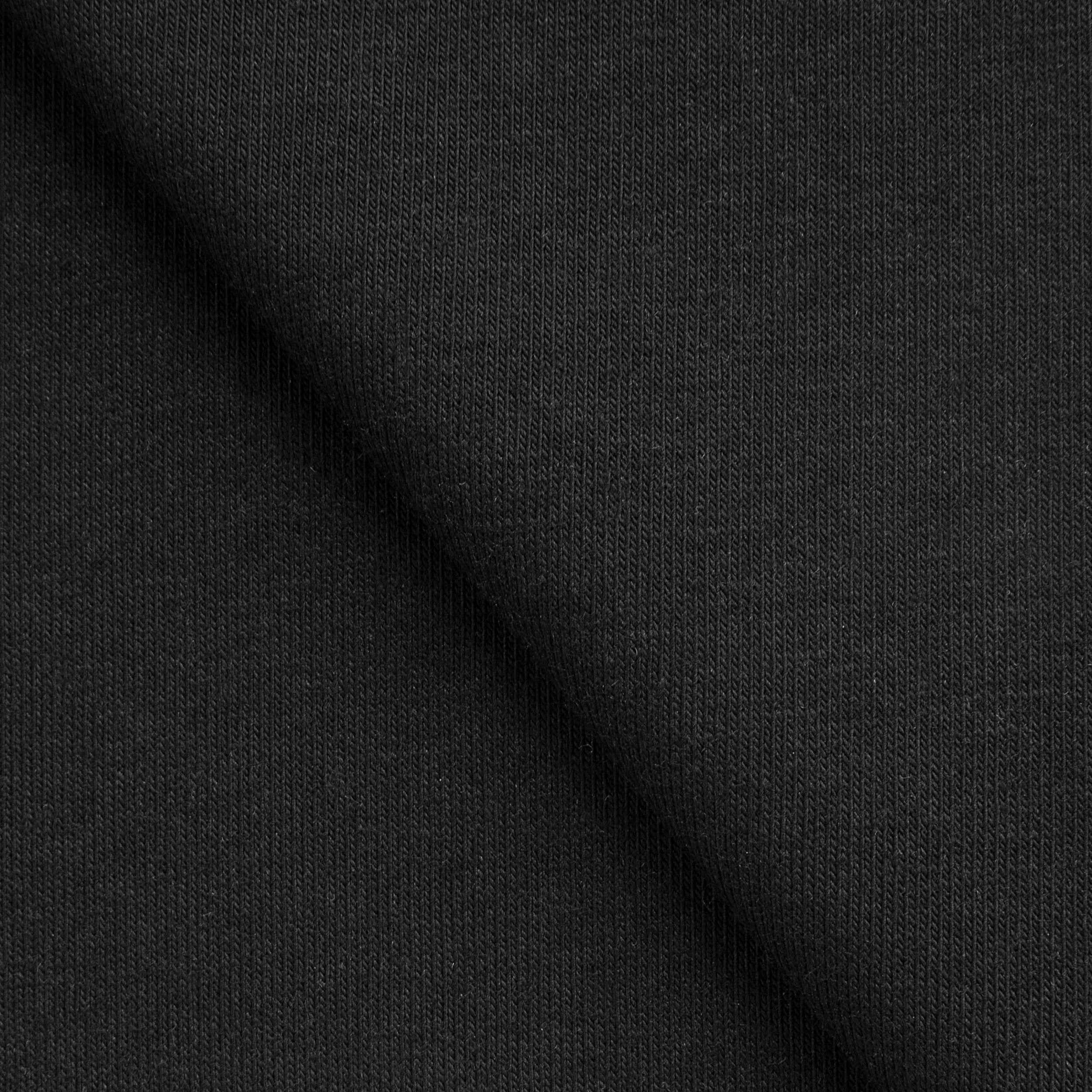 VISCOSE SINGLE JERSEY FABRIC WITH ELASTANE - BLACK - 170 GSM