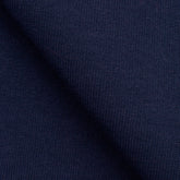 LIGHTWEIGHT COTTON FLEECE - NAVY BLUE