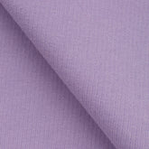 LIGHTWEIGHT COTTON BRUSHED SWEATSHIRT FLEECE FABRIC - PASTEL LILAC - 280 GSM