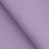 LIGHTWEIGHT COTTON FLEECE - PASTEL LILAC