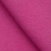LIGHTWEIGHT COTTON BRUSHED SWEATSHIRT FLEECE FABRIC - VIVID PINK - 280 GSM