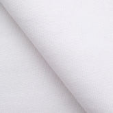 COTTON BRUSHED SWEATSHIRT FLEECE FABRIC - WARM WHITE - 330 GSM