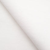 COTTON BRUSHED SWEATSHIRT FLEECE FABRIC - SNOW WHITE - 330 GSM