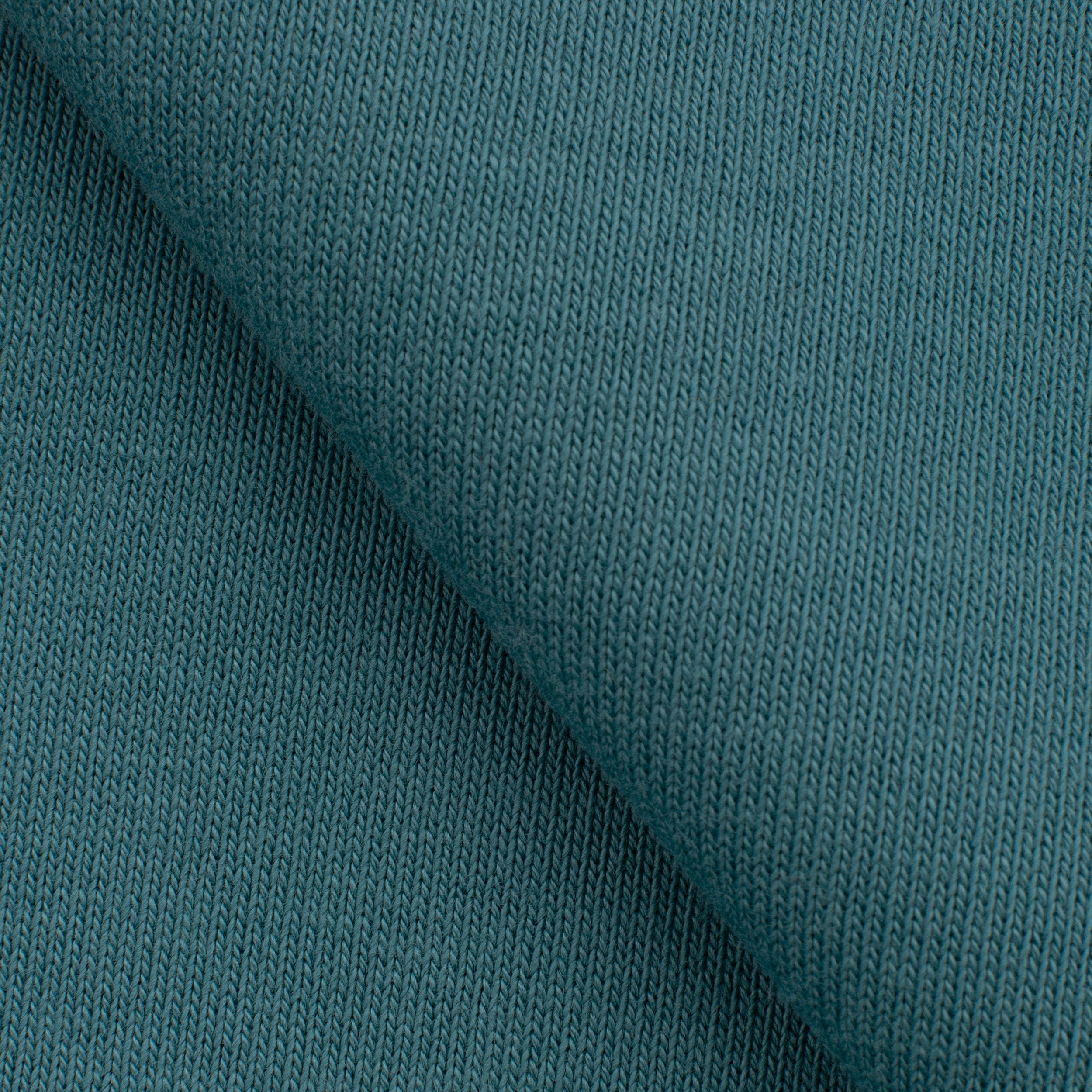 COTTON BRUSHED SWEATSHIRT FLEECE FABRIC - STEEL BLUE - 330 GSM