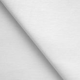 COTTON 1X1 RIB KNIT FABRIC WITH ELASTANE - WARM WHITE - 220 GSM