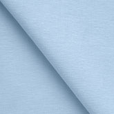 COTTON 1X1 RIB KNIT FABRIC WITH ELASTANE - AZURE BLUE - 220 GSM