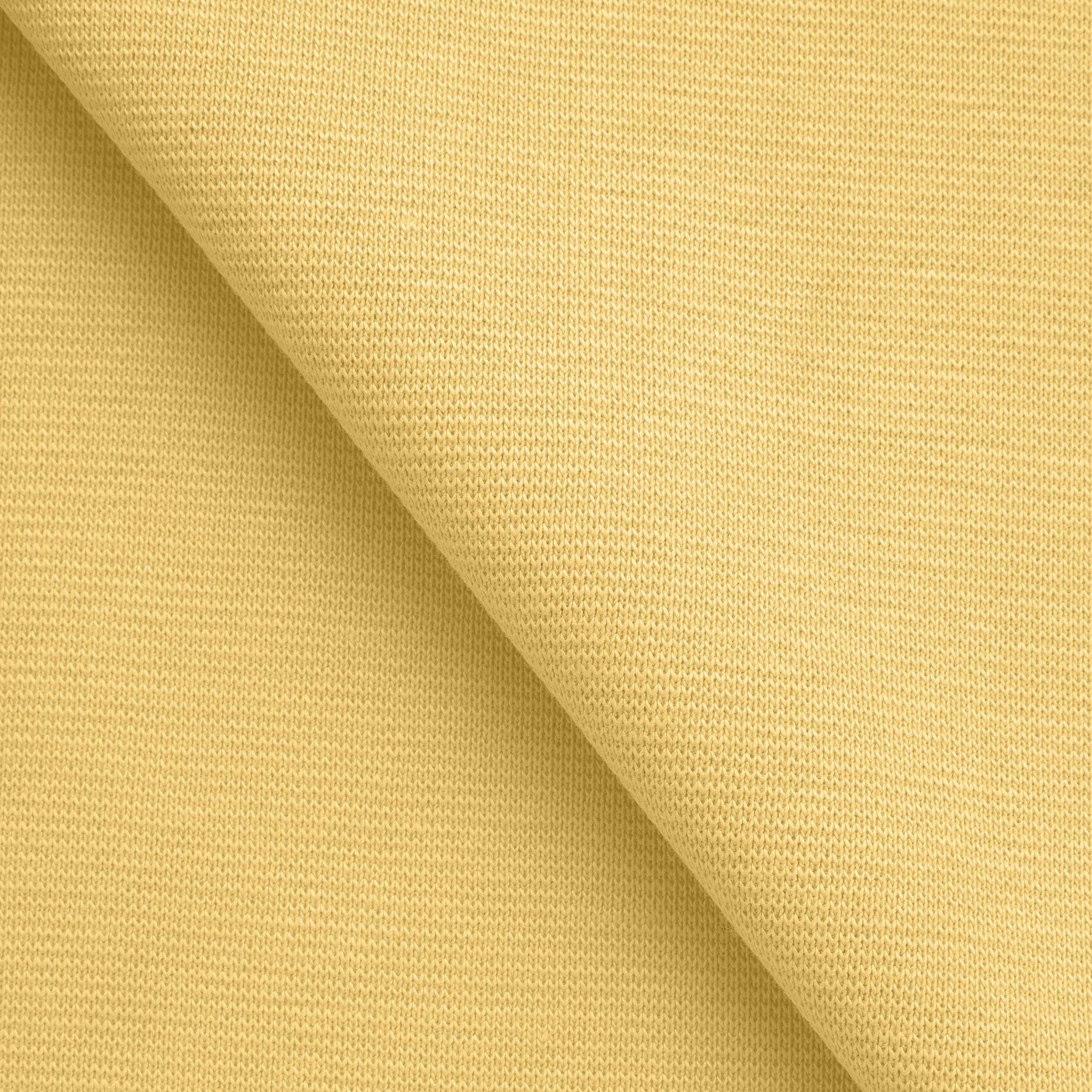 COTTON 1X1 RIB KNIT FABRIC WITH ELASTANE - CREAM - 220 GSM