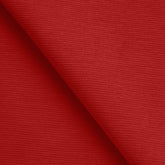 COTTON 1X1 RIB KNIT FABRIC WITH ELASTANE - VIVID RED - 220 GSM