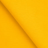 COTTON 1X1 RIB KNIT FABRIC WITH ELASTANE - LEMON YELLOW - 220 GSM